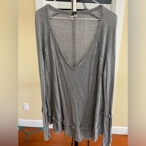 We The Free long sleeve flowy waffle knit thermal